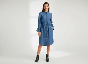 andzela kurtka jeansowa: Yessica, Sukienka damska, rozmiar S — 6