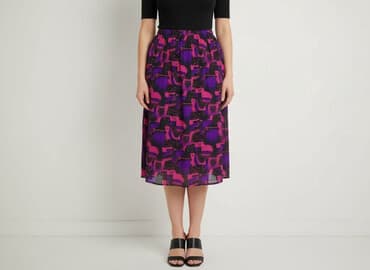 spódnice z zakładkami midi: Women`s skirt, size S — 1