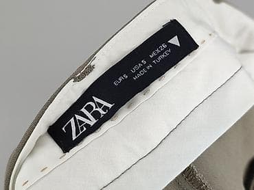 spodnie w paski pull and bear: Zara, Spodnie materiałowe damskie, rozmiar S — 4