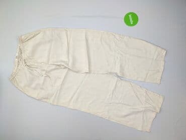 lidl koszule lniane: Spodnie materiałowe damskie, S — 2