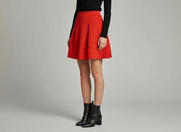 sinsay czerwona spódnica: Sinsay, Spódnica damska, rozmiar XS — 7