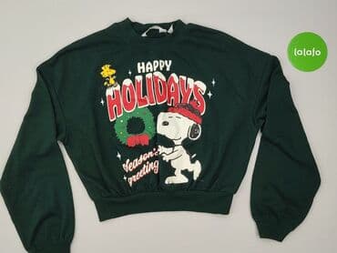 elegancka koszulka: Sweatshirt, H&M, 14 years, 158-164 cm, condition - Perfect — 2