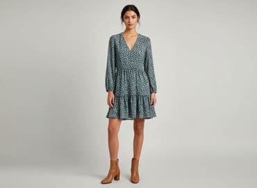 skórzana sukienka stradivarius: Stradivarius, Sukienka damska, rozmiar S — 6