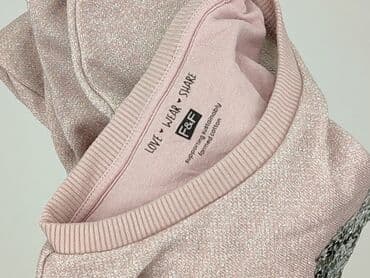 c a koszulki dziewczęce: Sweatshirt, F&F, 11 years, 140-146 cm, condition - Very good — 4