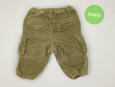 pajacyk niemowlęcy lidl: Denim pants, H&M, 6-9 months, condition - Good — 3