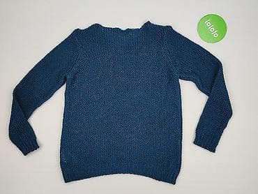 sweter w chmury: Sweter damski, rozmiar S — 3