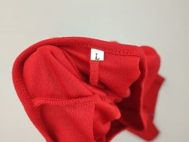 czerwona długa sukienki: Sukienka damska, rozmiar L — 4