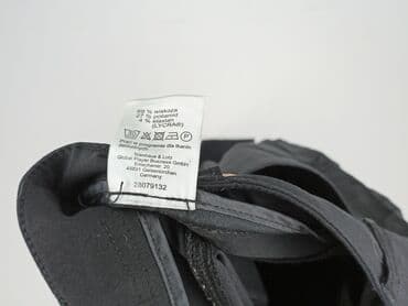 legginsy woskowane push up: Lycra, Spodnie materiałowe damskie, rozmiar M — 5