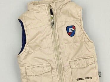 spodnie woskowane reserved: Vest, 9-12 months, condition - Very good — 1