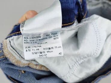 spodnie z wysokim stanem levis: Levi’s, Jeansy damskie, M — 7