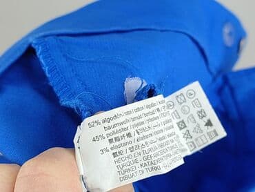 srebrne legginsy: Zara, Spodnie materiałowe damskie, L — 5