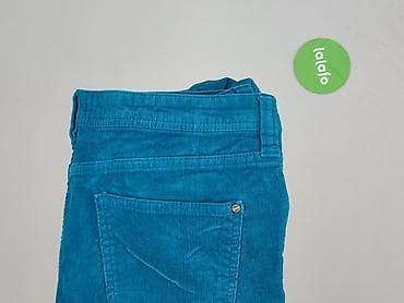 dżinsy pumpy: Spodnie materiałowe damskie, rozmiar L — 6