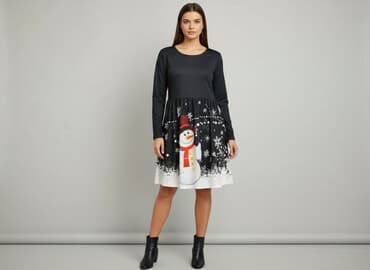 sukienki na boże narodzenie: Sukienka damska, rozmiar S — 1