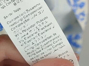 beżowe buty na koturnie ccc: Shein, Elegancki komplet, M — 9