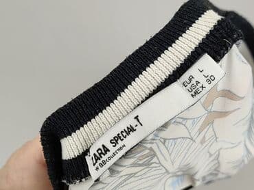 koszulka z długim rękawem zara: Zara, Top damski, rozmiar L — 4