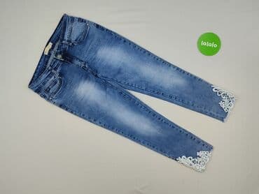 dżinsy z koronką: Miss RJ, Jeansy damskie, rozmiar L — 2