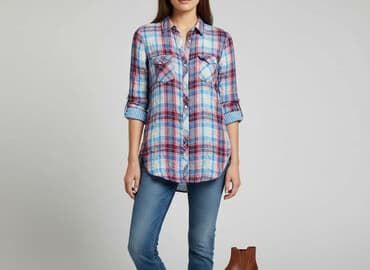 koszula flanelowa carhartt: Divided, Koszula damska, rozmiar L — 8