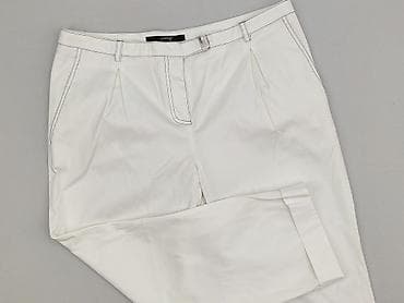 SIMPLE, Material trousers for women, size M