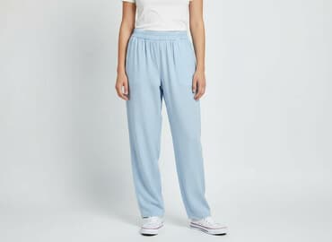 kuloty damskie jeansy: Reserved, Spodnie materiałowe damskie, rozmiar M — 6