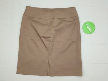 spódnice brązowa midi: Spódnica damska, rozmiar S — 4