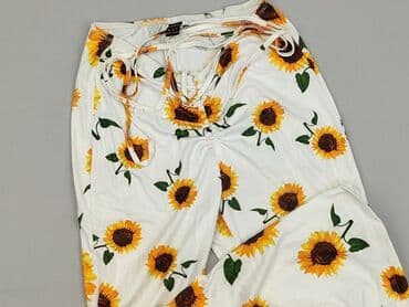 spodnie hello kitty piżama czarne: Shein, Material trousers for women, size XS (EU 34) — 1