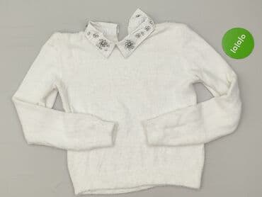 body biale z kolnierzykiem: Sweter damski, rozmiar M — 2