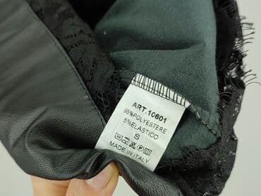 spódnice z eko skóry z kieszeniami: Styled In Italy, Spódnica damska, rozmiar S — 4