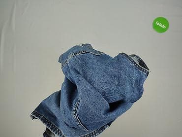 teksasy spodnie: Ogrodniczki damskie, rozmiar L — 6