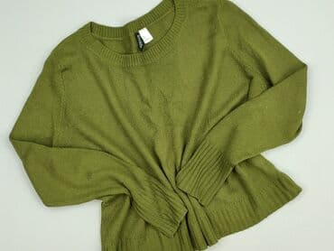 szmaragdowy sweter: H&M Divided, Sweter damski, rozmiar M — 2