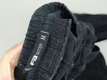 amisu cargo pants: Męskie spodnie cargo jogger FB Sister, rozmiar M - Kolor: czarny — 4