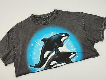 crop tops h: H&M Divided, T-shirt damski, rozmiar L — 1