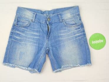krótkie spodenki jeansowe plus size: Szorty damskie, rozmiar S — 2