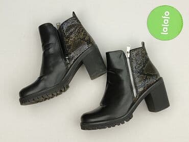 kozaki na koturnie lasocki: Botki damskie, 38 — 3