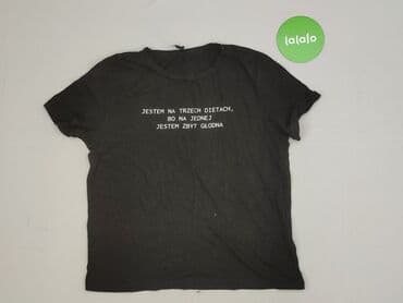 t shirty im dead inside: Sinsay, T-shirt damski, rozmiar S — 4