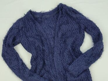 niebieski golf damski: Kardigan damski, M — 1