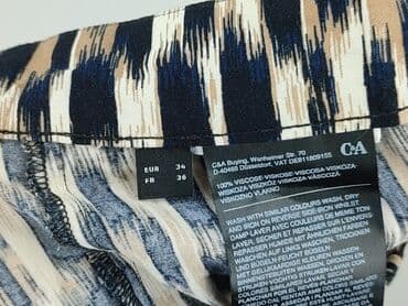 długie zwiewna spódnice z rozcięciem: C&A, Spódnica damska, rozmiar XS — 5