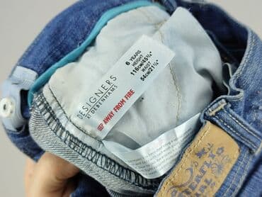 monsoon spodnie: Spodnie jeansowe, 5-6 lat, 110/116, stan - Bardzo dobry — 5