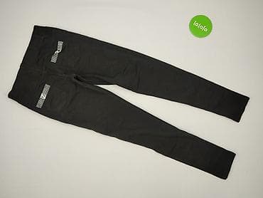 buty axim: Czarne damskie spodnie rurki ZENTEX Collection, rozmiar S. - Krój — 3
