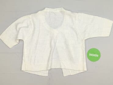 sweter z krótkim rękawem męski: Kardigan damski, rozmiar S — 3