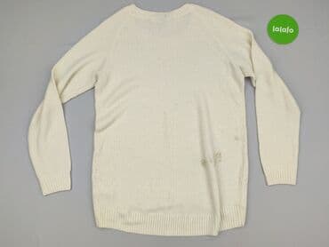 bialy sweterek hm: H&M, Sweter damski, rozmiar L — 3