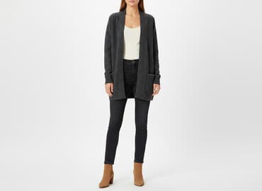 kurtki zimowe damskie c a: Clockhouse, Kardigan damski, rozmiar XS — 7