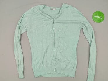 sweter z krótkim rękawem męski: Kardigan damski, rozmiar M — 2