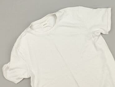 białe t shirty basic: Reserved, T-shirt damski, rozmiar M — 2