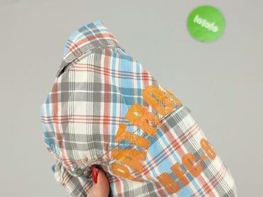 podkoszulek pod koszulę: Shirt 1.5-2 years, condition - Very good, pattern - Cell, color - Multicolored — 5