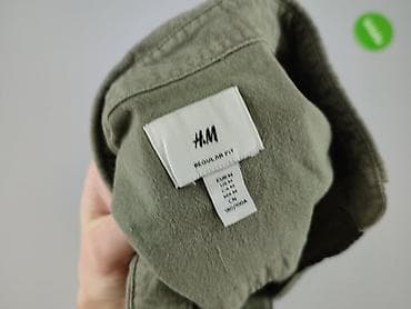 basic oversize t shirt: H&M, Koszulа dla mężczyzn, rozmiar M — 4