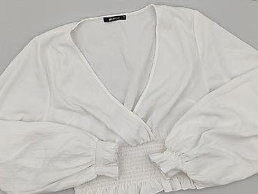 crop koszula: Gina Tricot, Bluzka damska, rozmiar 2XS — 1