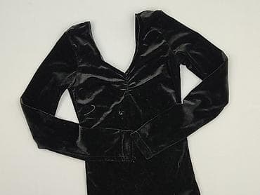 bluza welurowa: Top damski, rozmiar S — 1