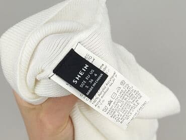 koszulka z dekoltem w serce: Shein, Top damski, S — 4