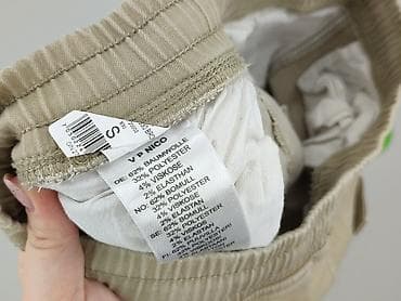 czarne cargo pull and bear: Spodnie dla mężczyzn, rozmiar S — 5
