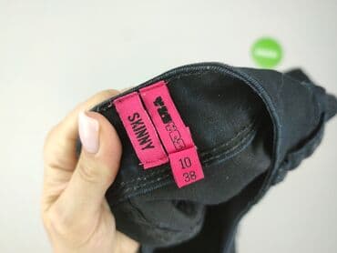 spodnie woskowane bershka: Skinny, Spodnie damskie, rozmiar M — 5